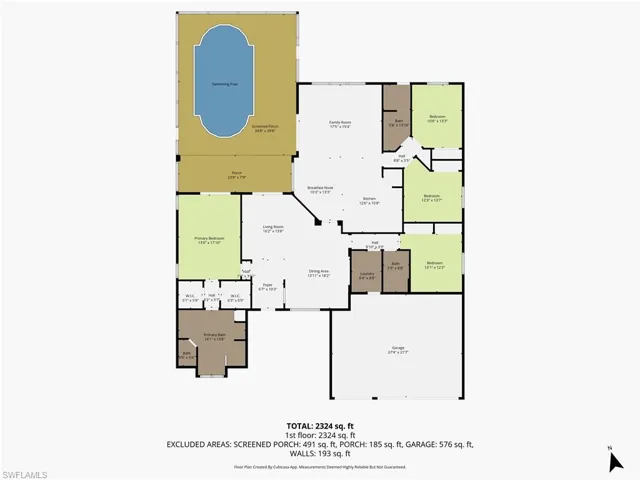 View of room layout