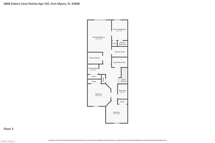 Second floor floor plan