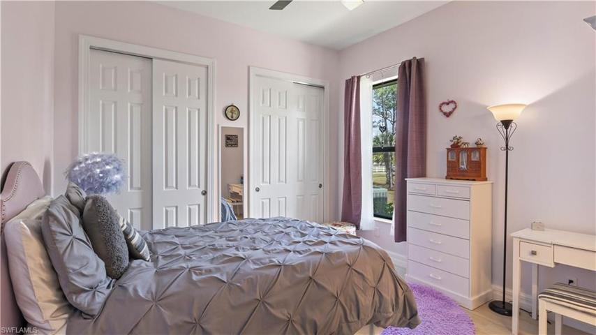 Like the other guest room, this room also features a stunning view, natural light and both rooms also have dual closets.