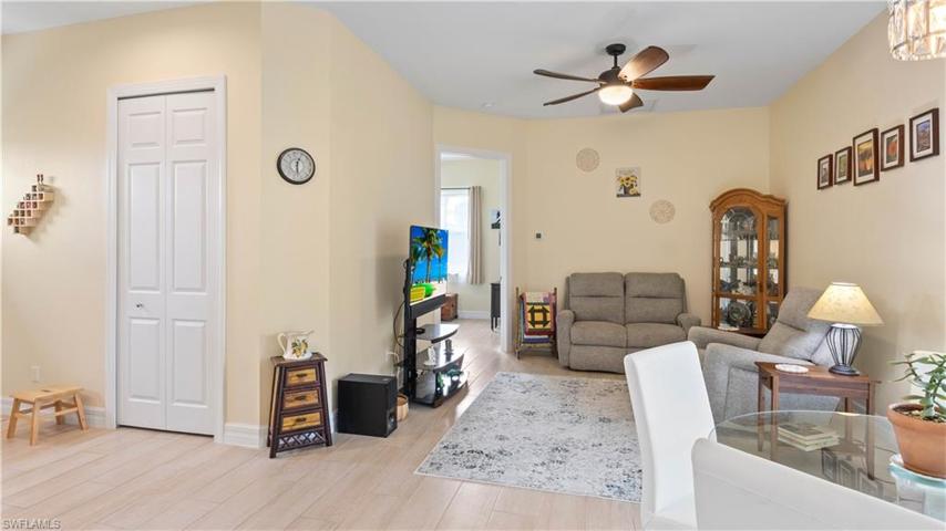 Welcome to the guest home!  This large area is comprised of a living area with double doors to the outside pool, kitchen, dining and large master suite with handicap access - this is the PERFECT space and great care was taken in designing this area to be a HOME.  The guest house is attached to the main home with a hall entry door which can also be drywalled in for complete separation of main and guest residence if needed.