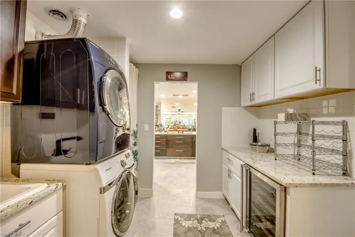 Laundry, sink and Butlers Pantry