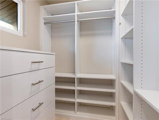 Walk-in closet (2) primary suite, second floor