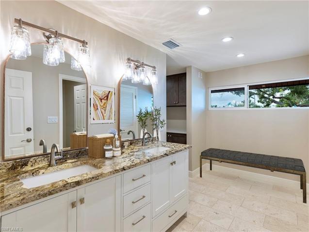 Second floor bathroom vanity/dressing area, primary suite. Separate shower/water closet.