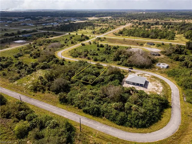 Bird's eye view with a rural view