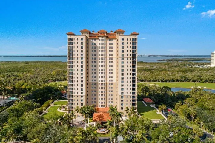 View of property featuring a water view