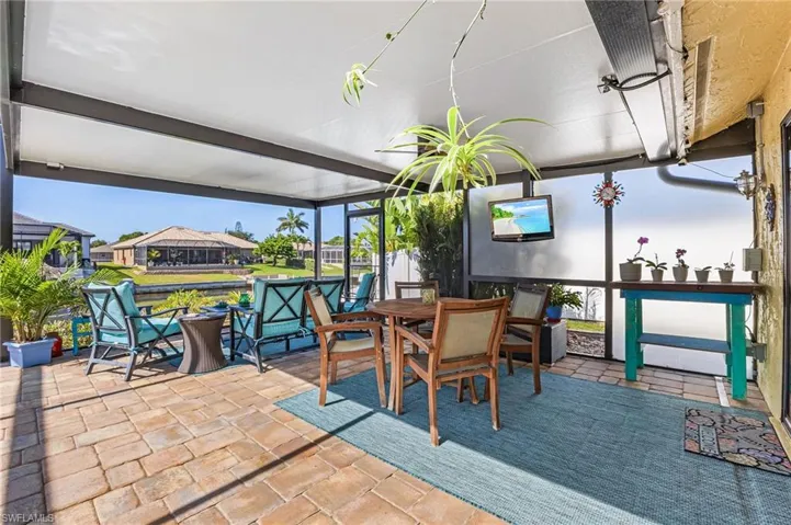 Covered lanai