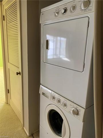 In residence Washer and Dryer.