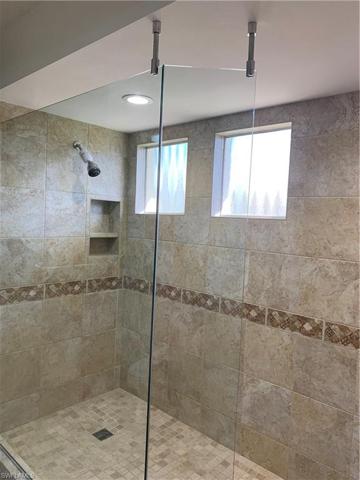 Large Primary Shower is Walk in.