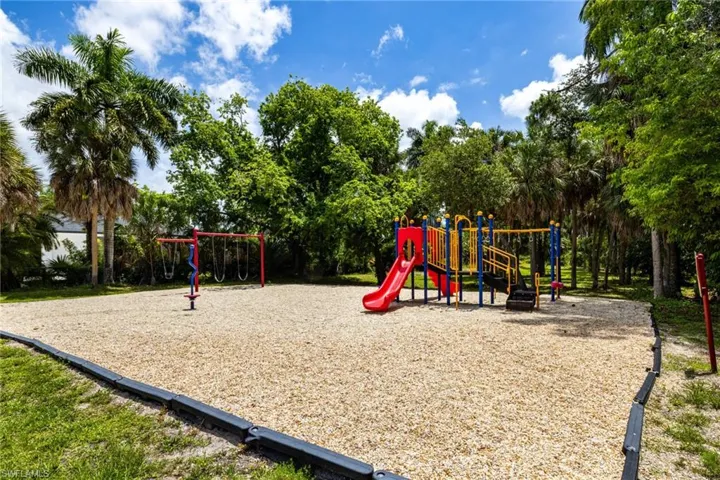 Community playground area