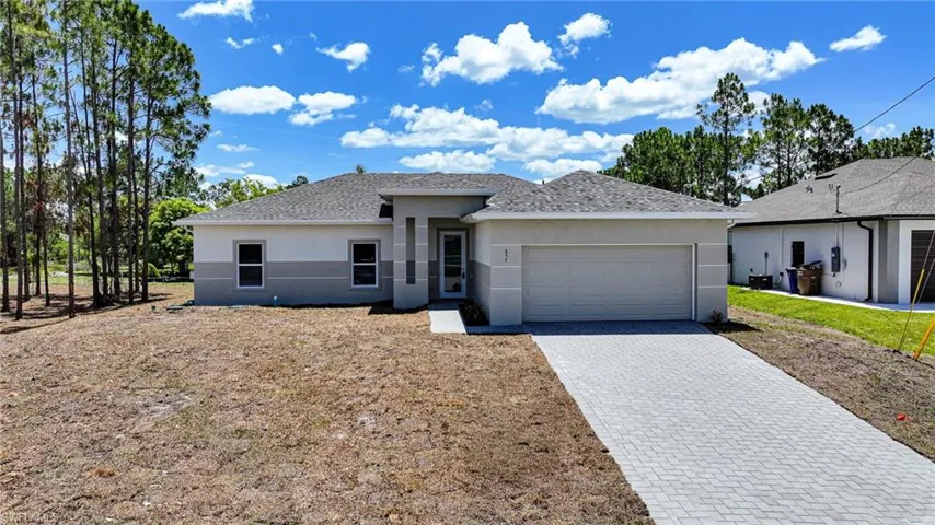 Lovely Brand New 3 Bedroom (Plus Private Home Office/Den/Or 4th Bedroom) 2 Bathroom/2 Car Garage Home In Lehigh Acres On The End Of A Cul-De-Sac!