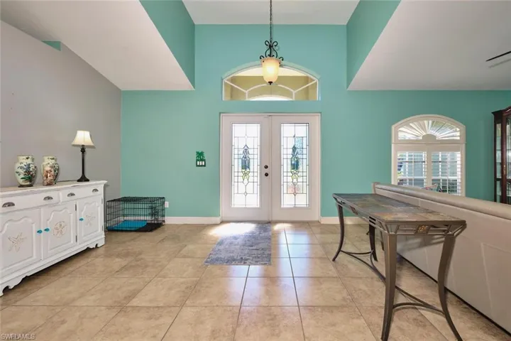 Another view of entry.  So much space!  Nice architecture the way the ceiling is throughout!