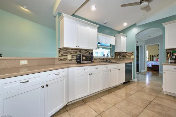 Another view of the kitchen.