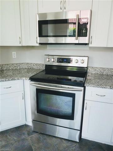 Stainless microwave and electric range