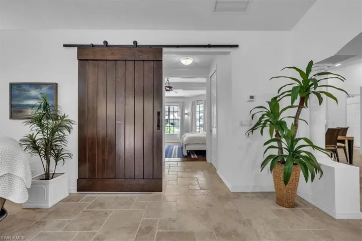 Barn Door to 2nd Master Suite