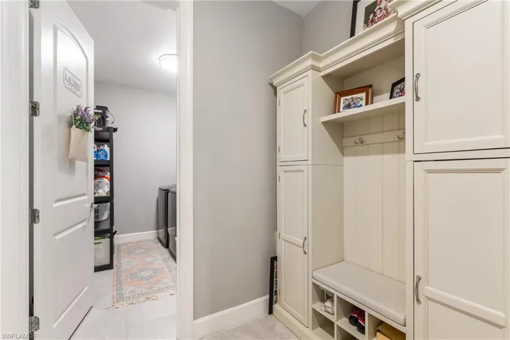 Hallway Drop-Zone Cabinetry Remains with Home!