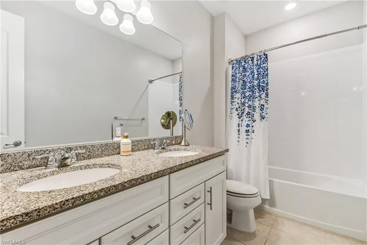 Guest Bath with Dual Sinks!