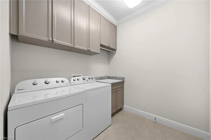 Additional cabinets in laundry