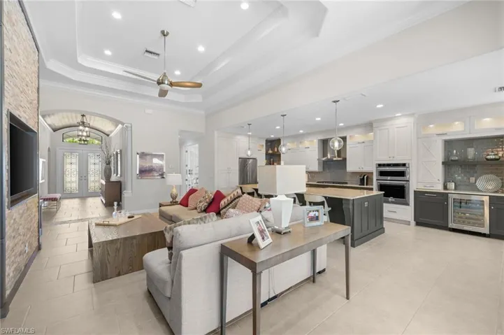 Open living concept