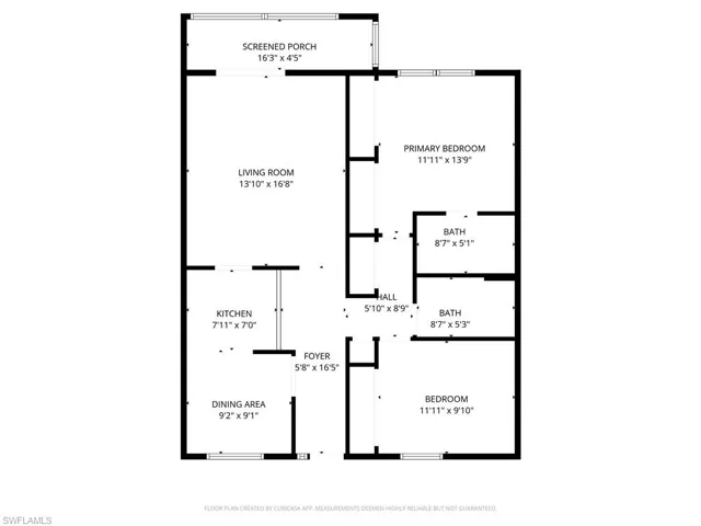 View of home floor plan