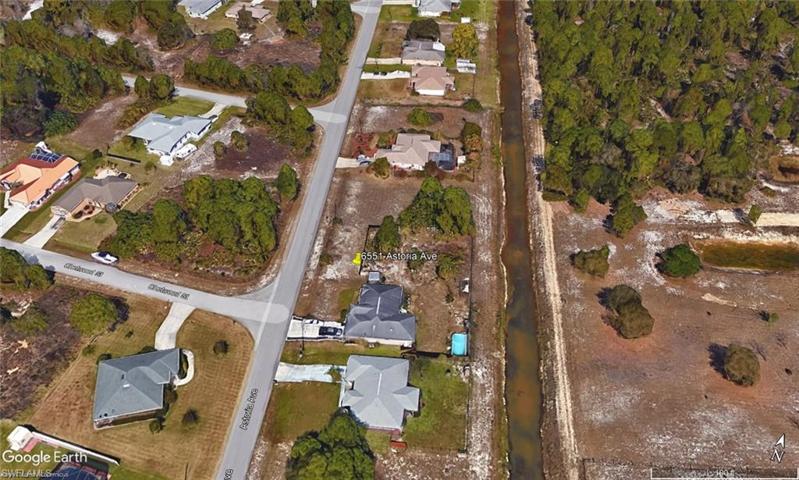 Lot Backs Up To A Canal - Large Acreage Parcels On The Other Side!