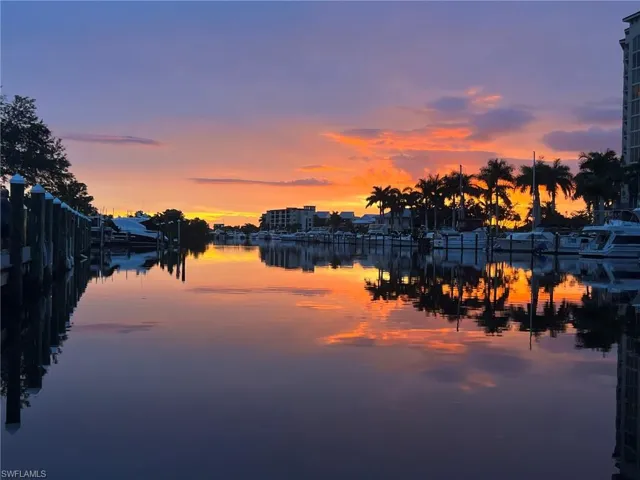 Water view featuring a boat dock