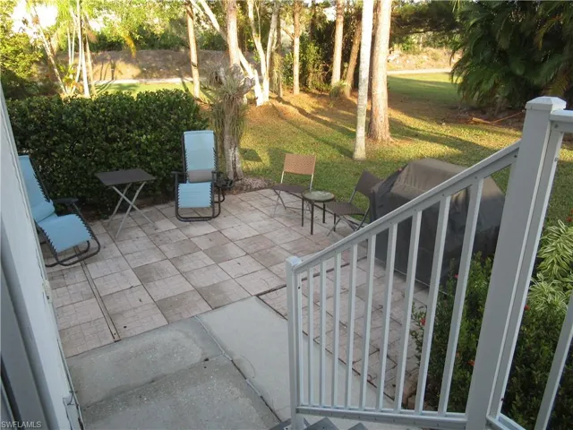 View of patio