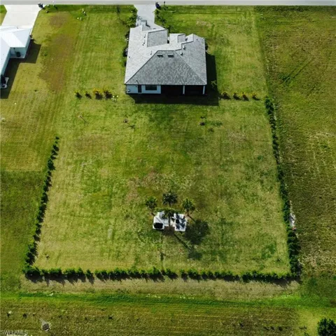 Bird's eye view featuring a rural view