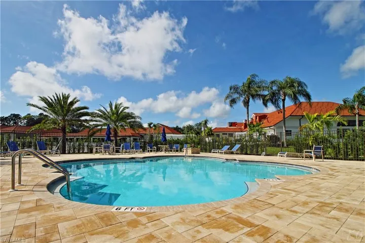 Royal Wood pool with clubhouse in the background