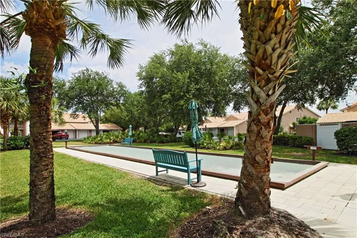 Meet the neighbors for a fun game of bocce ball.