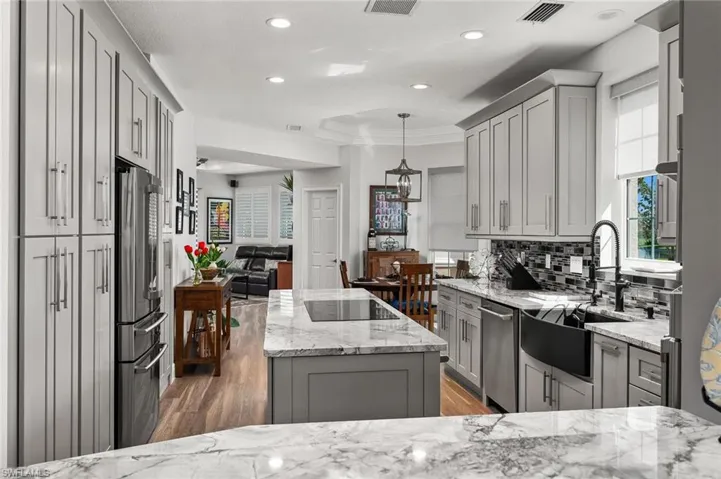 Kitchen to Family Room