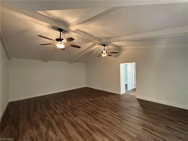 living room - bedroom hallway