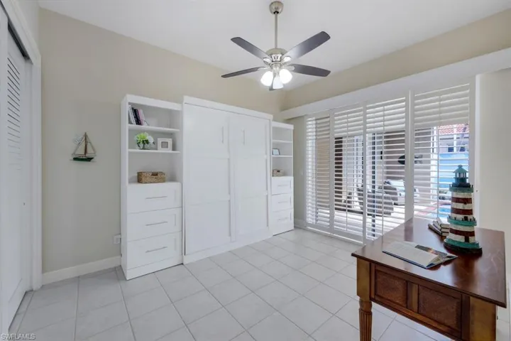 Guest bedroom with murphy bed