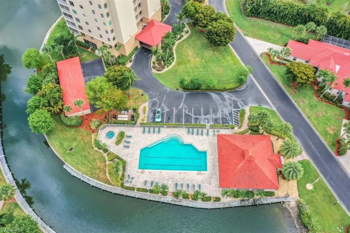 Community pool and clubhouse