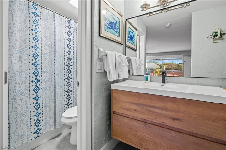 One of twelve hotel rooms