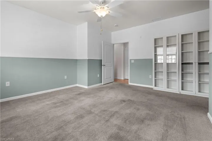 Large spacious third bedroom