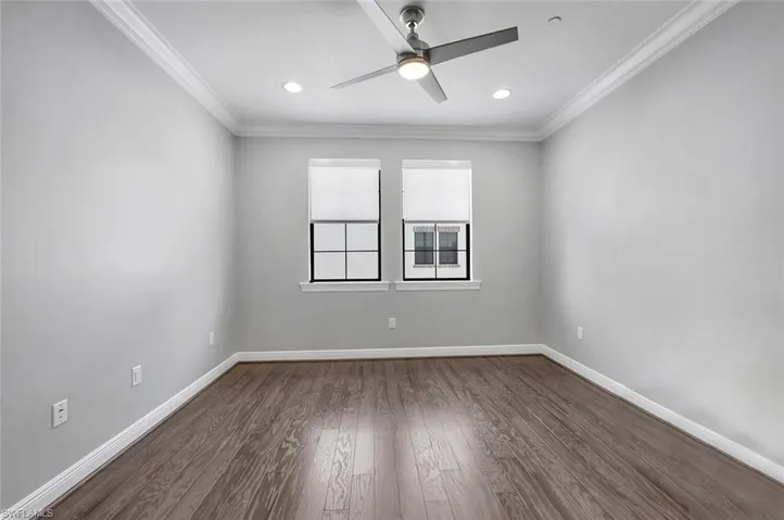 Floors are ALL white marble in every room. Photo of a similar unit to show layout