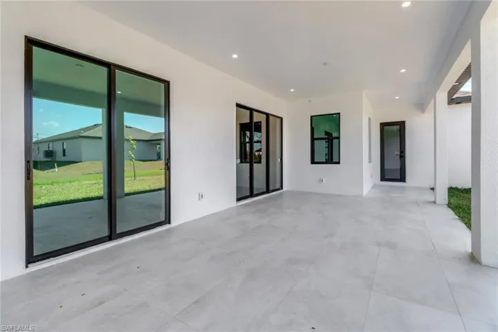 View of patio