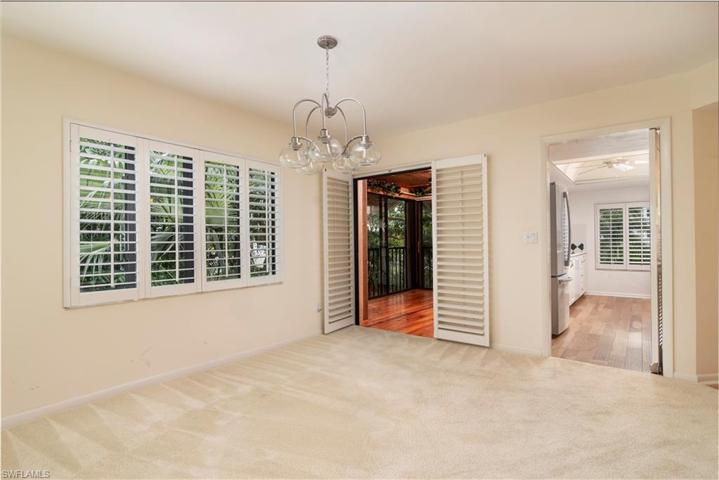 Dining area