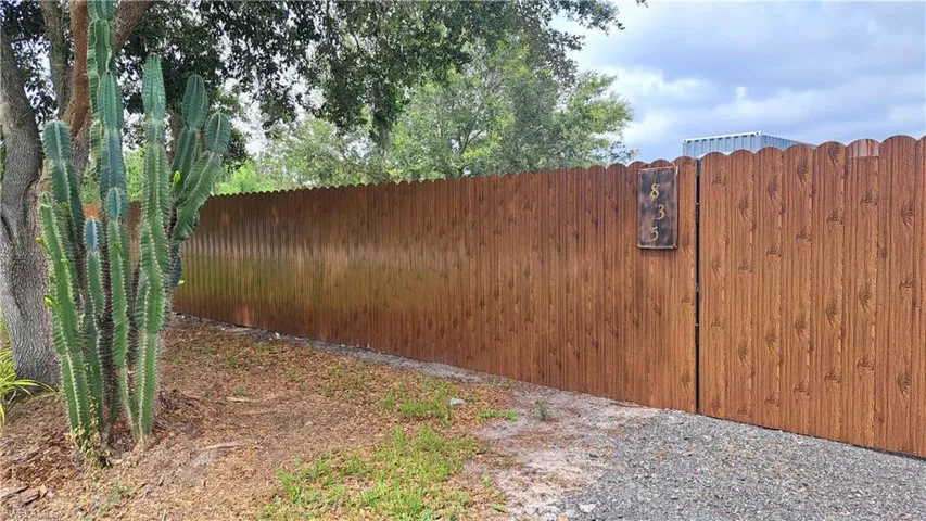 View of gate