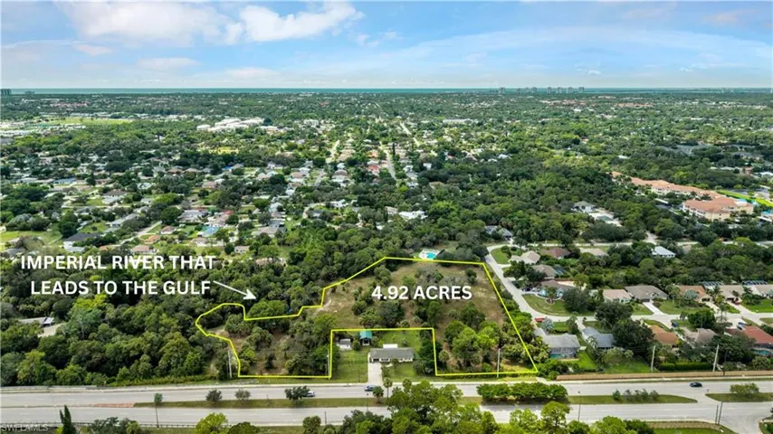 RARE FIND! 4.92 Acres with Gulf Access