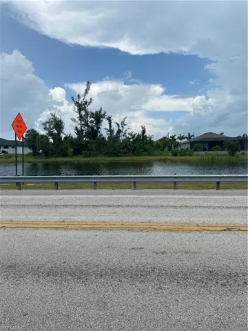 Back view of lot and Water view
