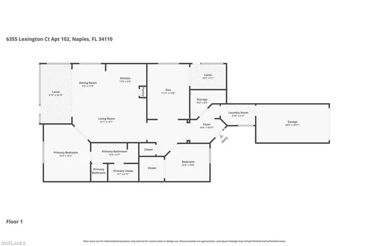 6355 Lexington Ct 102, Naples, Florida 34110