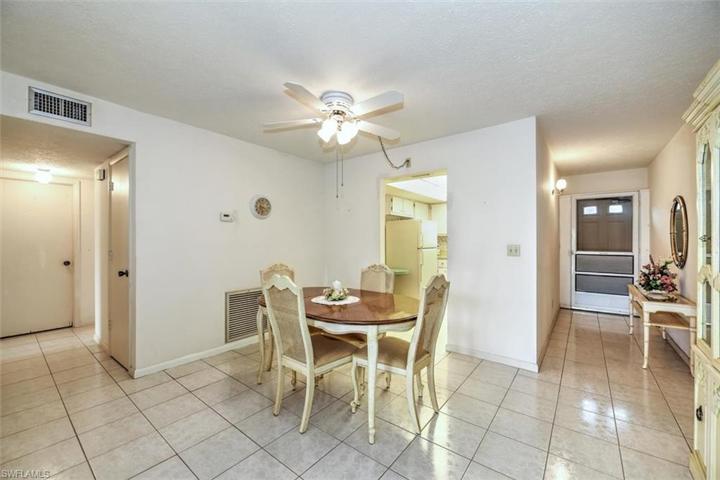 Dining area and hall to bedrooms