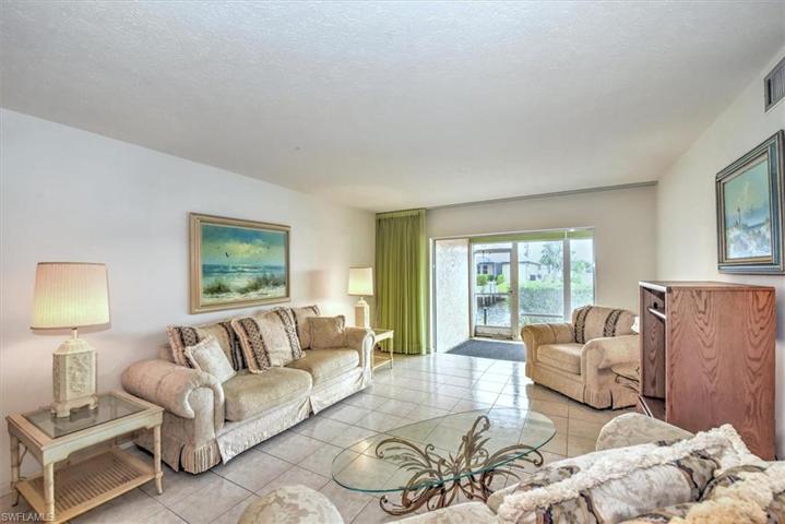 Living room view from hall