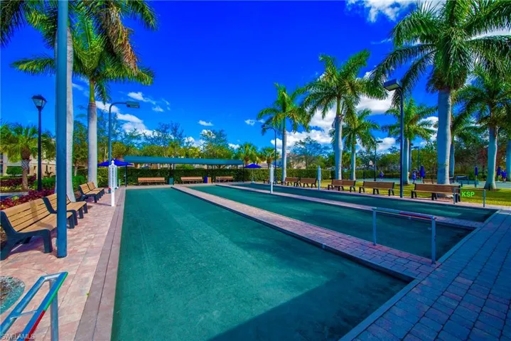 Bocce courts