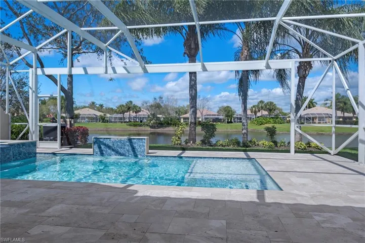 15402 Trevally Way Bonita Springs FL 34135 -remodeled shower with seat and shampoo niche
