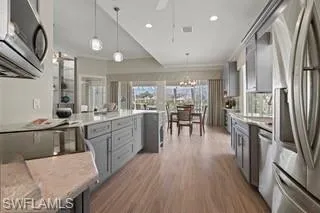 15402 Trevally Way Bonita Springs FL 34135 - Kithen with easy access drawers and high ceilings