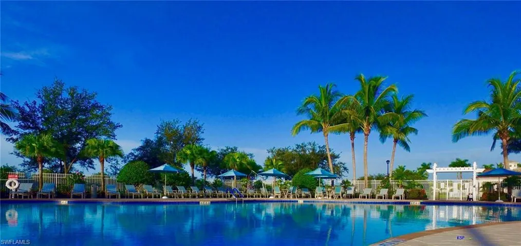 Resort style pool