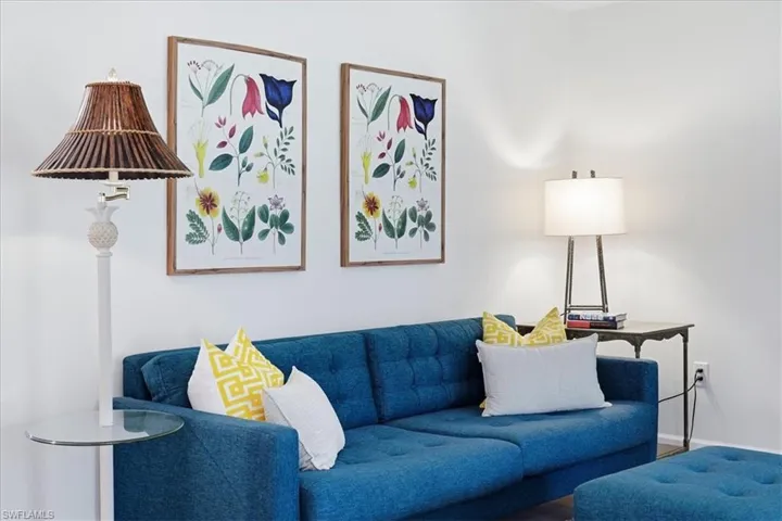 View of living room