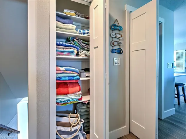 View of closet